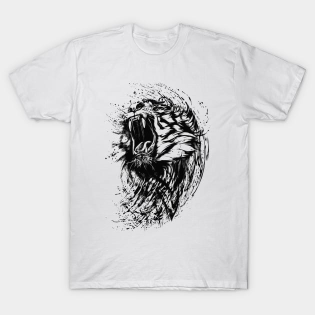 Lion T-shirt T-Shirt by CanCreate